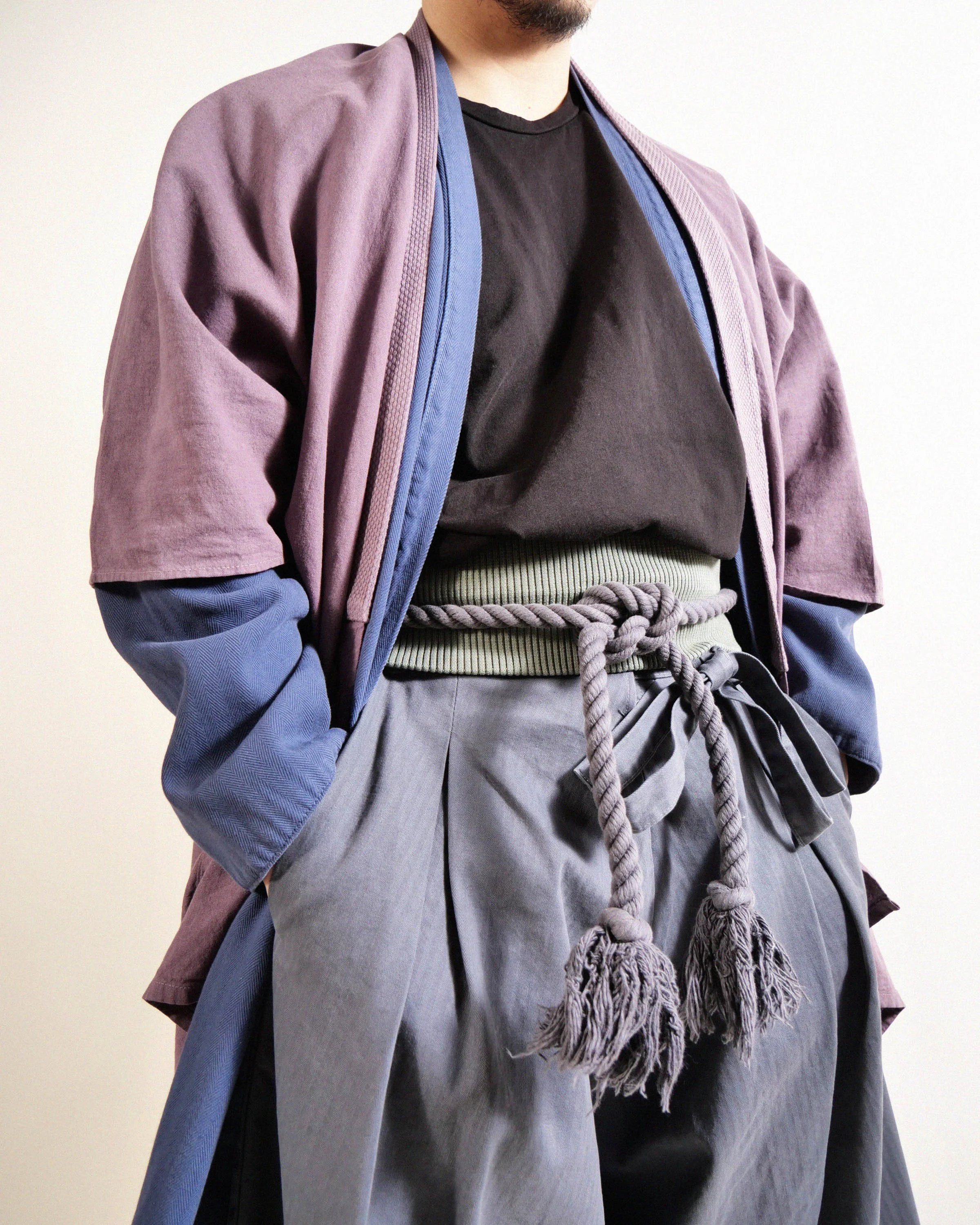 DOUHIKI - ASH BLUE | Prospective Flow | Japanese Fashion for Men